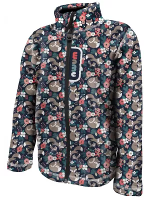 Fleece-Sweatshirt für Kinder WAMU LIŠKY DUNKELBLAU