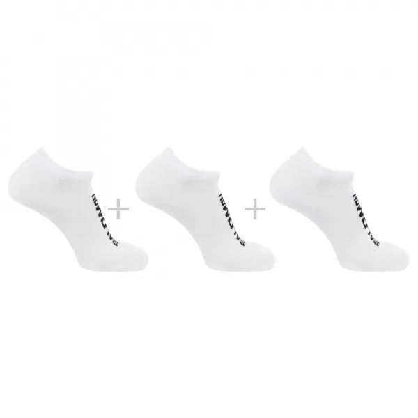  Socken SALOMON EVERYDAY LOW 3-PACK LC2086900 WEIß/WEIß/WEIß 