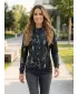 Hochwertiges Funktions-Sweatshirt für Damen ALTISPORT VOJ/ALW026MI01 SCHWARZ