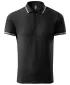 Herren-T-Shirt mit Kragen ALTISPORT NoPrint NP/ALM912 SCHWARZ