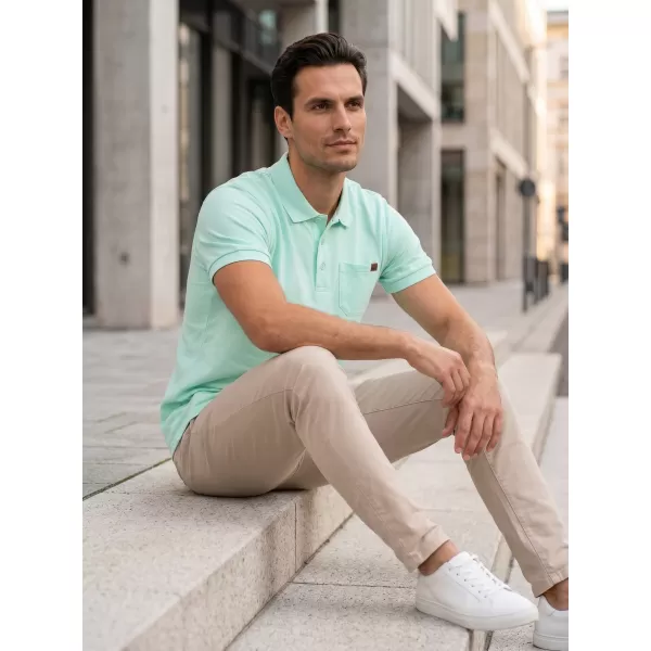  Herren-T-Shirt mit Kragen SAM 73 JULIÁN MT 834 MINZE 