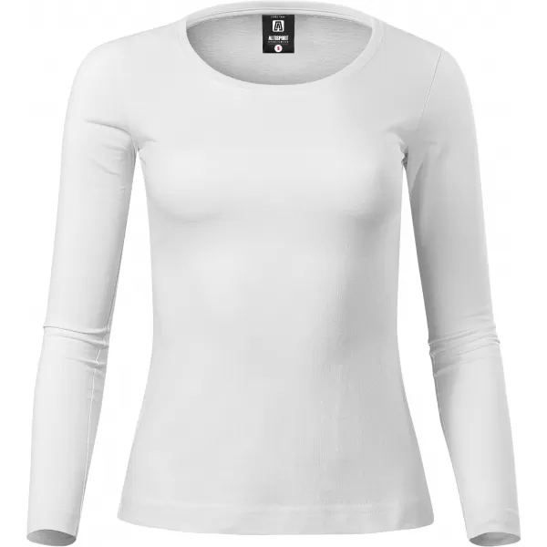  Damen-T-Shirt mit langen Ärmeln ALTISPORT NoPrint NP/ALW961 WEIß 