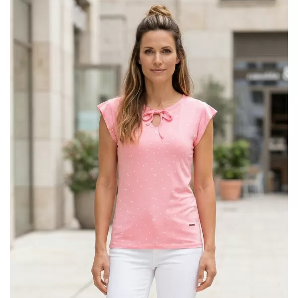  Damen-T-Shirt ALTISPORT CAMILA HELL-PINK 