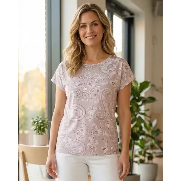  Damen-T-Shirt SAM 73 MARGARITA WT 903 ALTE ROSE 