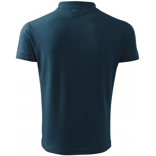  Herren-T-Shirt mit Kragen ALTISPORT NoPrint NP/ALM302 NAVY BLAU 