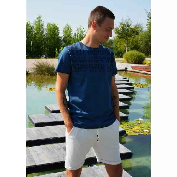 Herren-T-Shirt KIXMI SENON KEROSIN 