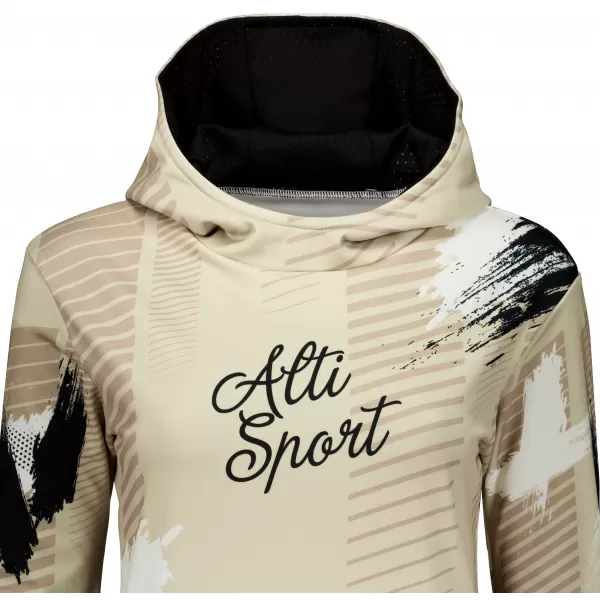  Hochwertiges Funktions-Sweatshirt für Damen ALTISPORT VOJ/ALW027MI01 BRAUN 