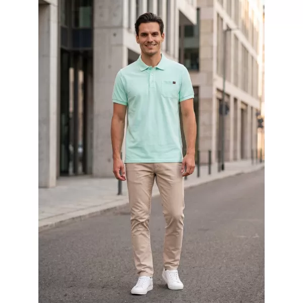  Herren-T-Shirt mit Kragen SAM 73 JULIÁN MT 834 MINZE 