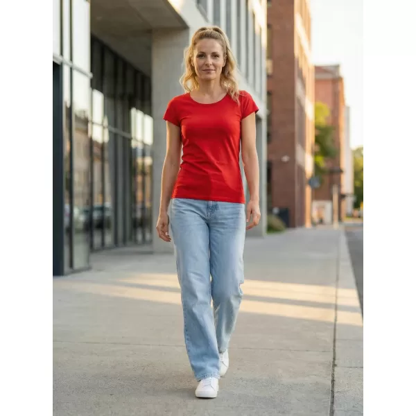  Damen-T-Shirt ALTISPORT NoPrint NP/ALW221 ROT 