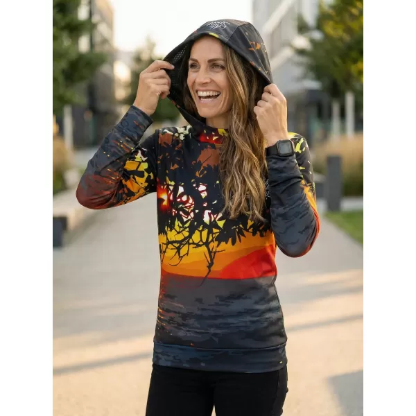  Hochwertiges Funktions-Sweatshirt für Damen ALTISPORT VOJ/ALW030MI01 ORANGE 