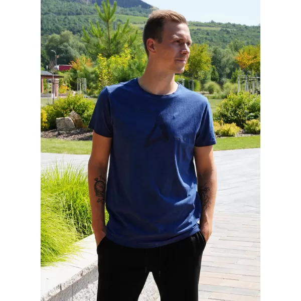  Herren-T-Shirt ALTISPORT CADMAN DUNKELBLAU 