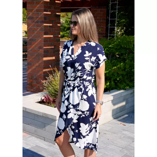  Kleid KIXMI SESSILY DUNKELBLAU 