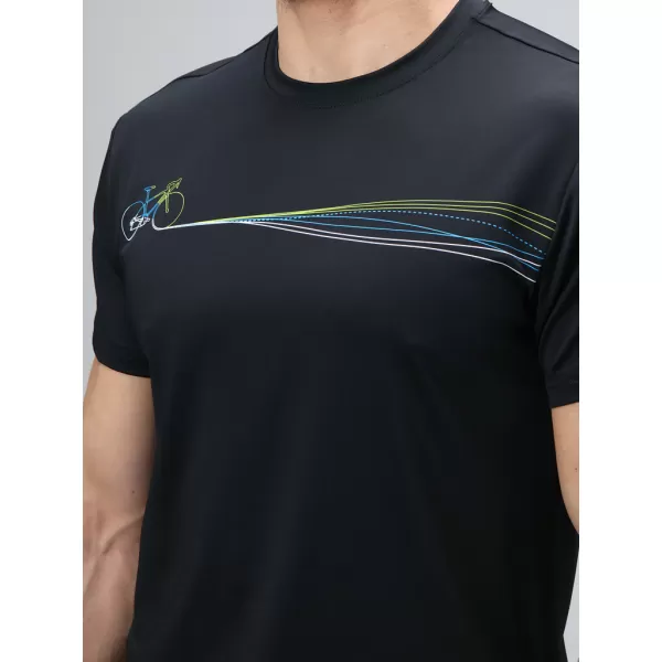  Herren-T-Shirt LOAP MYDAR TLM2403 SCHWARZ 