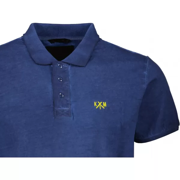  Herren-T-Shirt KIXMI SPENCER DUNKELBLAU/GRÜN 