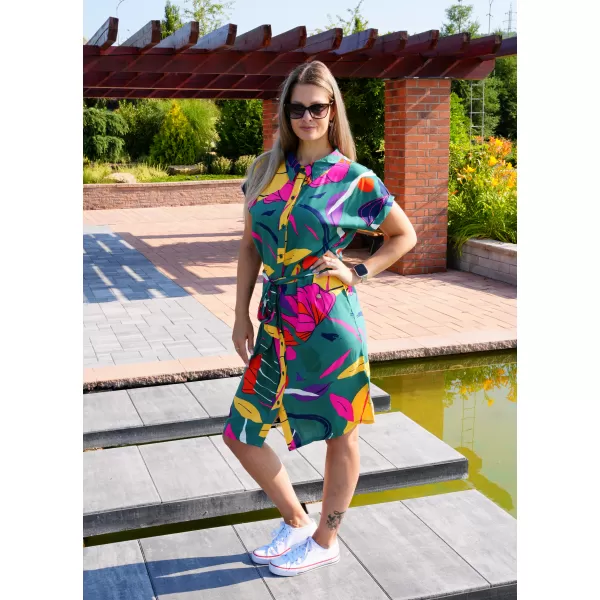  Kleid KIXMI SHANON GRÜN 