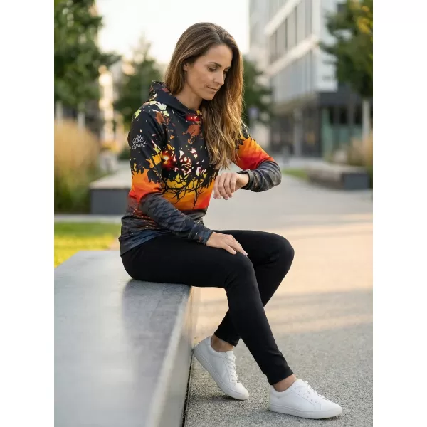  Hochwertiges Funktions-Sweatshirt für Damen ALTISPORT VOJ/ALW030MI01 ORANGE 