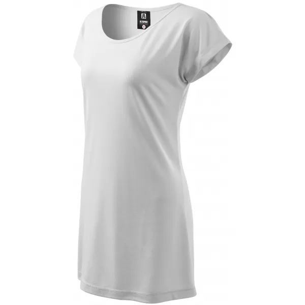  Langes T-Shirt für Damen ALTISPORT NoPrint NP/ALW321 WEIß 