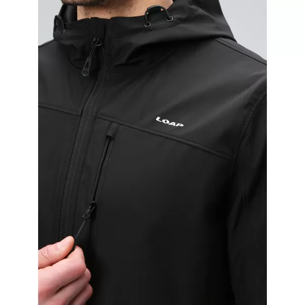  Herren-Softshelljacke LOAP LADAN SFM2401 SCHWARZ 