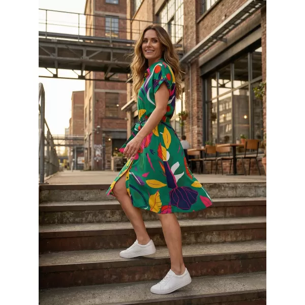  Kleid KIXMI SHANON GRÜN 