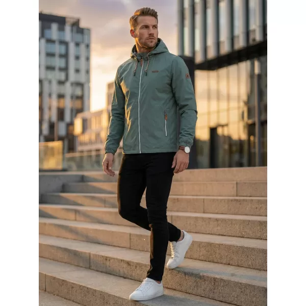  Herrenjacke ALTISPORT CARLEY GRAU GRÜN 