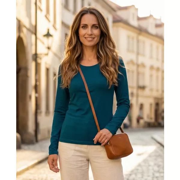  Damen-T-Shirt mit langen Ärmeln ALTISPORT NoPrint NP/ALW931 KEROSIN 
