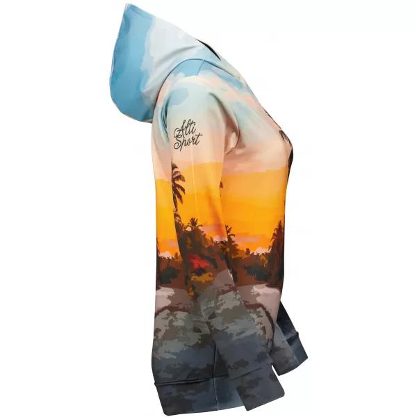  Hochwertiges Funktions-Sweatshirt für Damen ALTISPORT VOJ/ALW030MI01 BLAU 