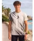 Funktionelles Premium-T-Shirt für Herren ALTISPORT VOJ/ALM028TR01 SCHWARZ UND WEIß