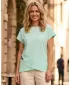 Damen-T-Shirt SAM 73 CRISTAL WT 916 MINZE