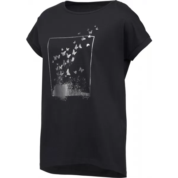  Damen-T-Shirt LOAP BAZALA CLW2440 DUNKELBLAU 