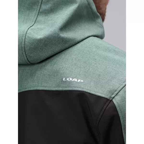  Herren-Softshelljacke LOAP LADAN SFM2401 GRÜN 