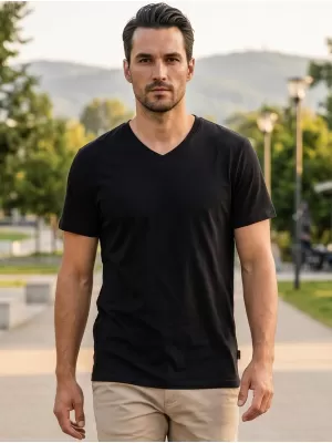 Herren-T-Shirt SAM 73 FIDEL MT 844 SCHWARZ