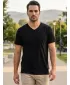 Herren-T-Shirt SAM 73 FIDEL MT 844 SCHWARZ