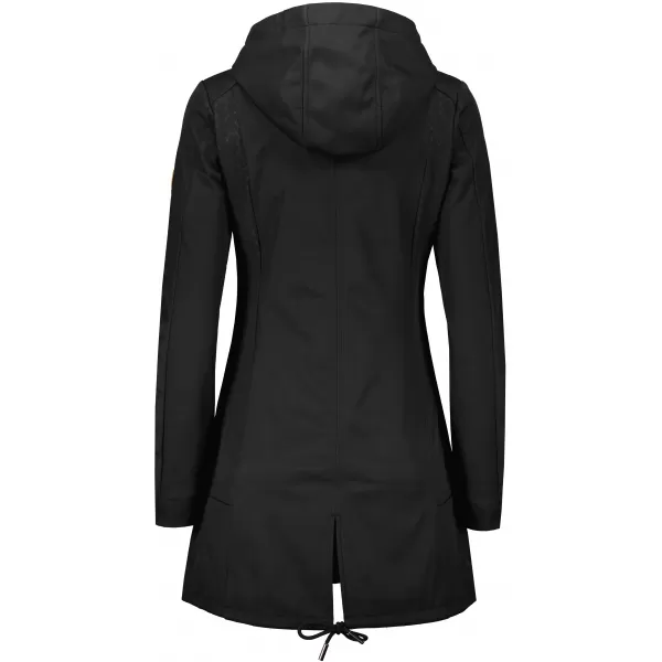  Softshell-Mantel für Damen ALTISPORT CIARA SCHWARZ 