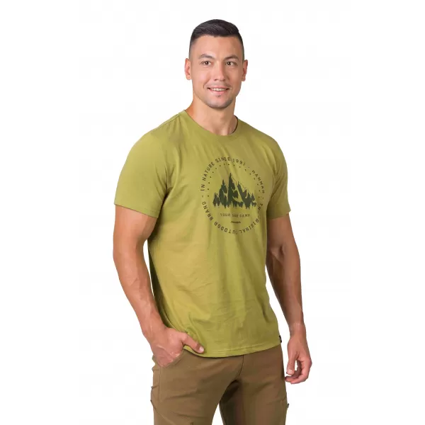  Herren-T-Shirt HANNAH GREG GRÜNE OLIVEN 