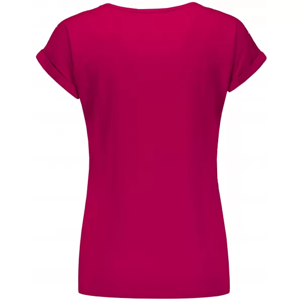  Damen-T-Shirt KIXMI SAKURA Burgund 