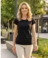 Damen-T-Shirt ALTISPORT NoPrint NP/ALW021 SCHWARZ