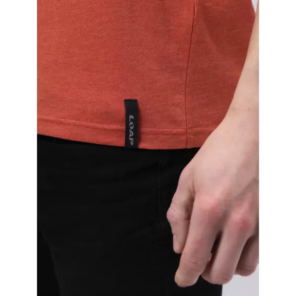  Herren-T-Shirt LOAP BESNUR CLM2417 ORANGE 