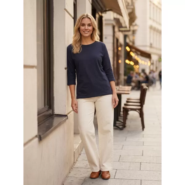  Damen-T-Shirt SAM 73 NEVADA WT 919 DUNKELBLAU 