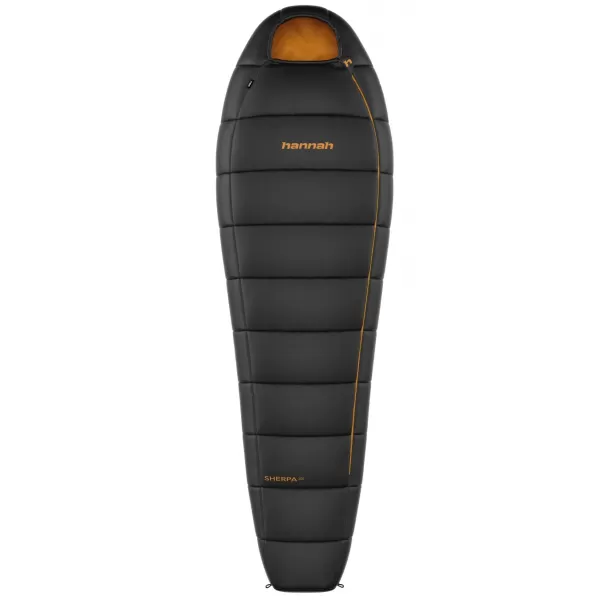  Schlafsack HANNAH SHERPA 300 TIEFSCHWARZ/INKAGOLD 