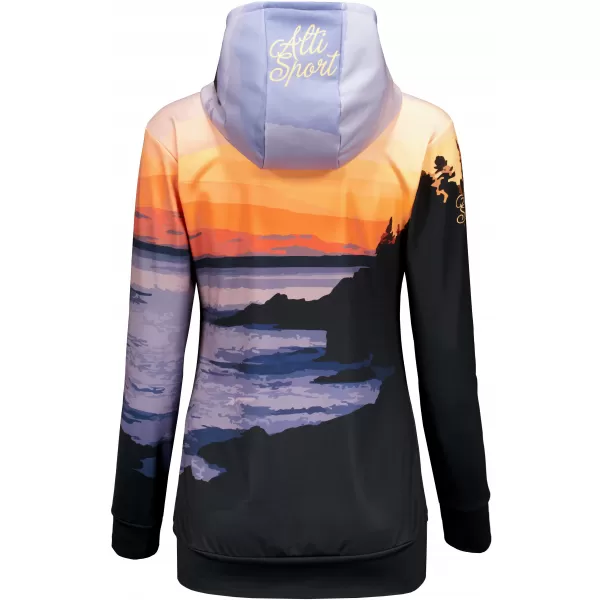  Hochwertiges Funktions-Sweatshirt für Damen ALTISPORT VOJ/ALW030MI01 BLAU 