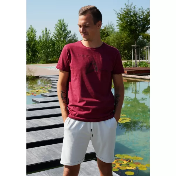  Herren-T-Shirt ALTISPORT CADMAN ROT 