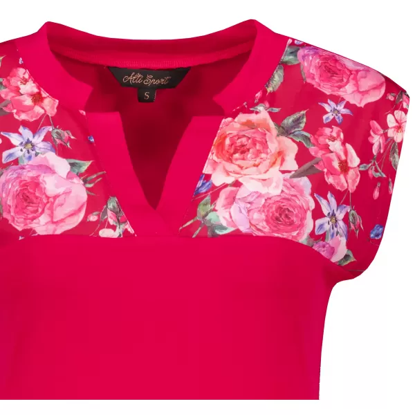  Damen-T-Shirt ALTISPORT CLARA ROT 