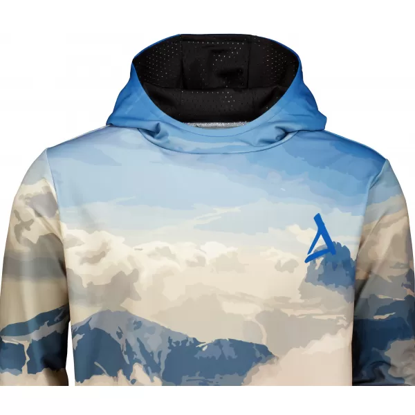  Hochwertiges Funktions-Sweatshirt für Herren ALTISPORT VOJ/ALM030MI01 BLAU 