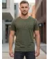 Herren-T-Shirt KIXMI SALEM KHAKI