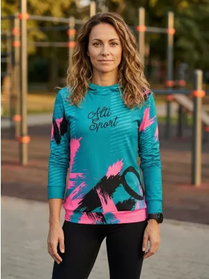Hochwertiges Funktions-Sweatshirt für Damen ALTISPORT VOJ/ALW027MI01 KEROSIN