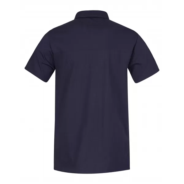 Herren-T-Shirt mit Kragen HANNAH KAJAN MAROKKANISCHES BLAUMEL 