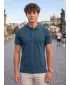 Herren-T-Shirt mit Kragen ALTISPORT NoPrint NP/ALM302 NAVY BLAU