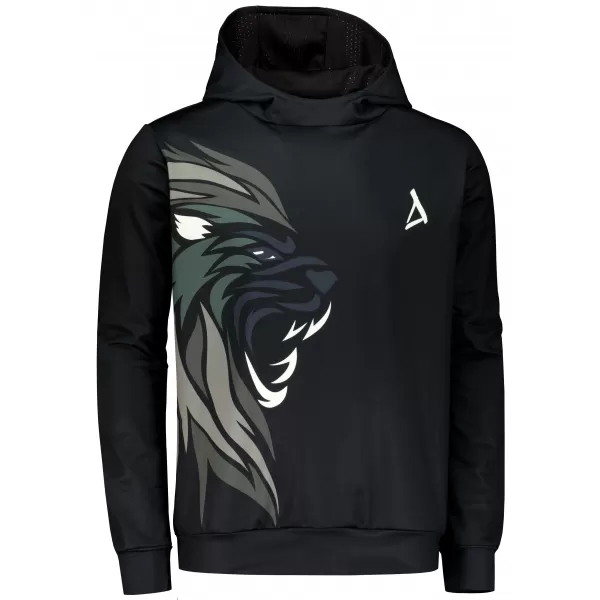  Hochwertiges Funktions-Sweatshirt für Herren ALTISPORT VOJ/ALM029MI01 SCHWARZGRAU 