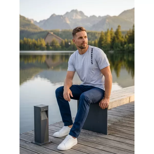  Herren-T-Shirt SAM 73 FABIO MT 842 HELLGRAU 