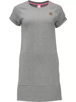 Kleid LOAP ECZANA CLW2406 GRAU